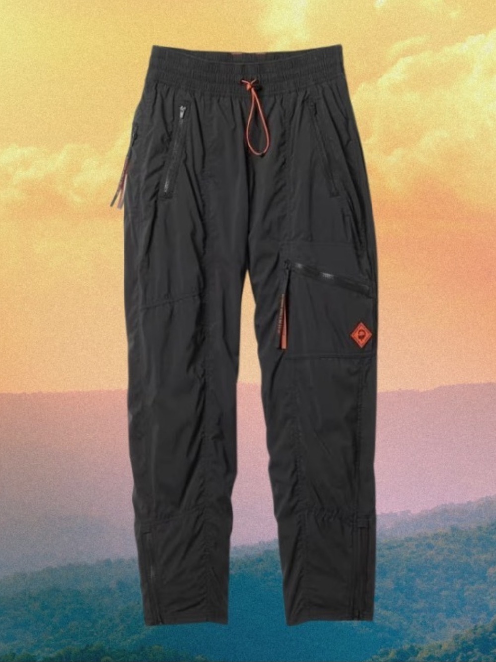REI Collab Outdoor Utility Cargo Pants with Orange Accents